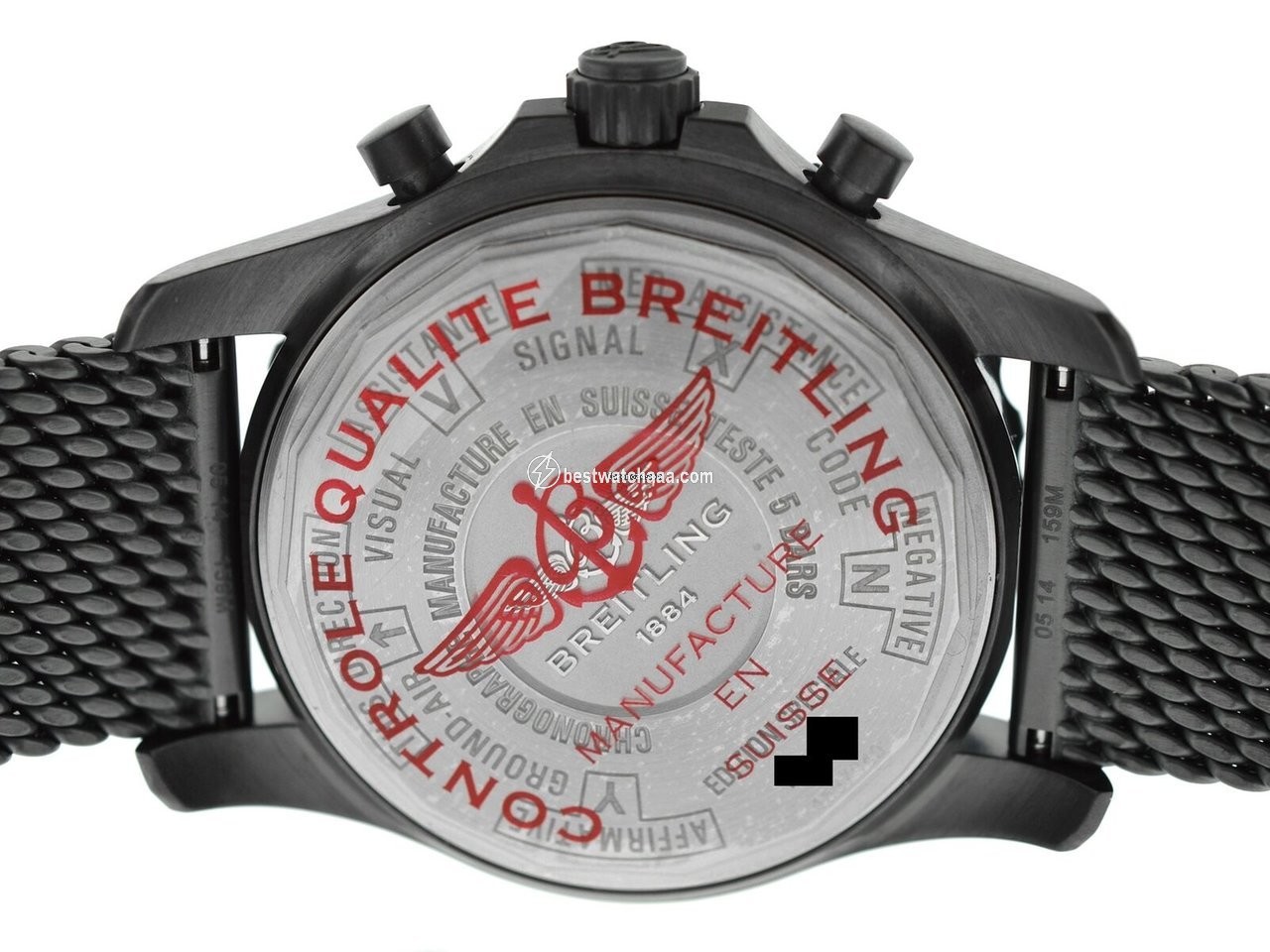 Breitling Chronospace Military Mens watch Unisex Quartz Steel M7836622-BD39 - gallery
