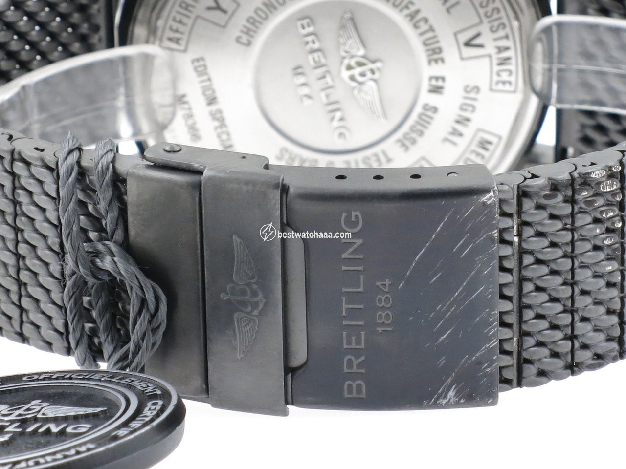 Breitling Chronospace Military Mens watch Unisex Quartz Steel M7836622.BD39.159M - gallery