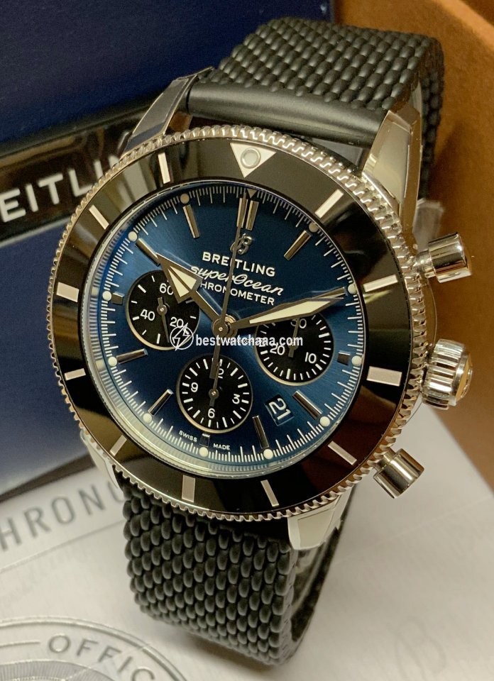 Breitling Superocean Heritage II Chronographe Mens watch Unisex Automatic Steel AB0162121C1S1 - gallery