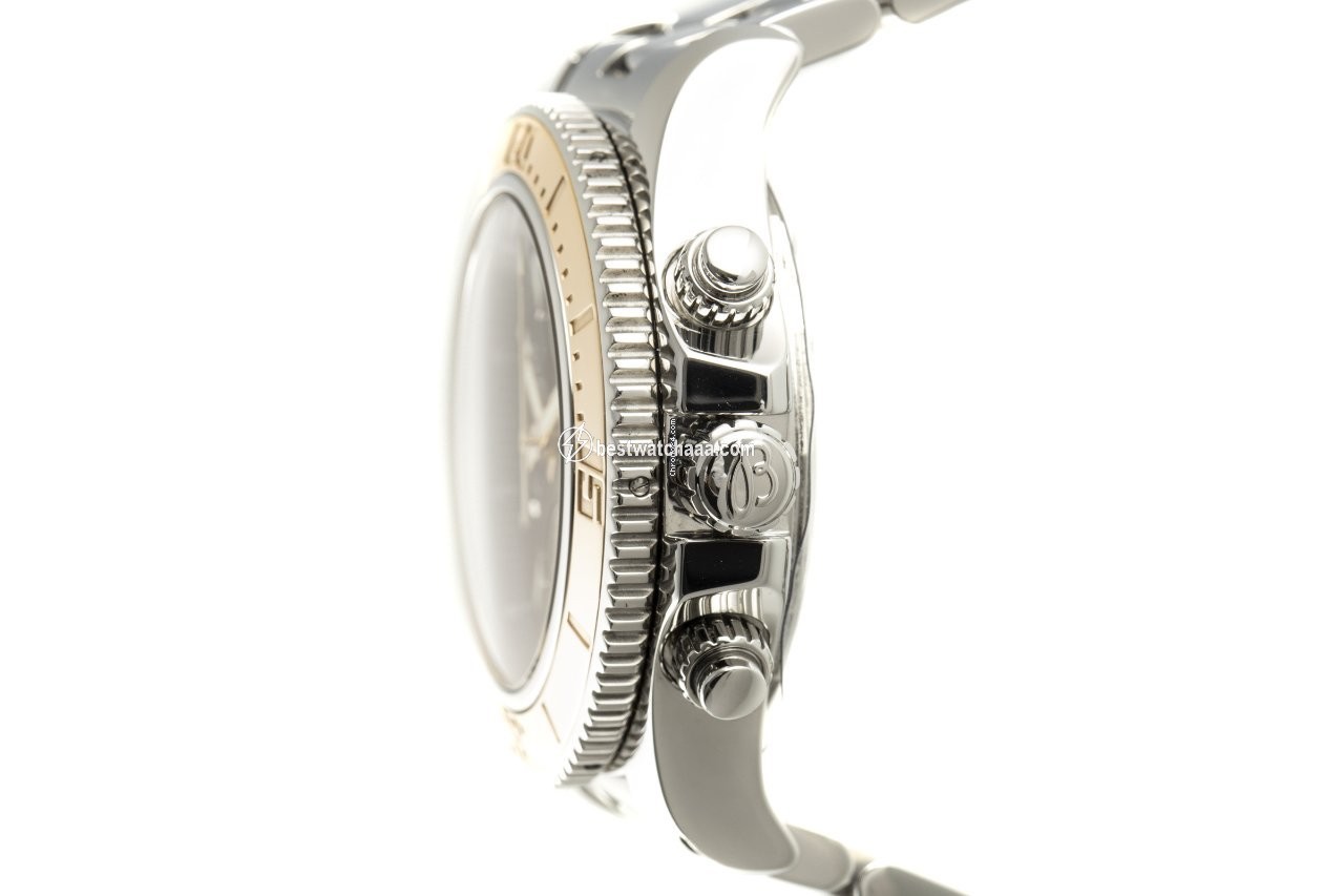 Breitling Superocean Chronograph II Mens watch Unisex Automatic Gold Steel C13341 - gallery
