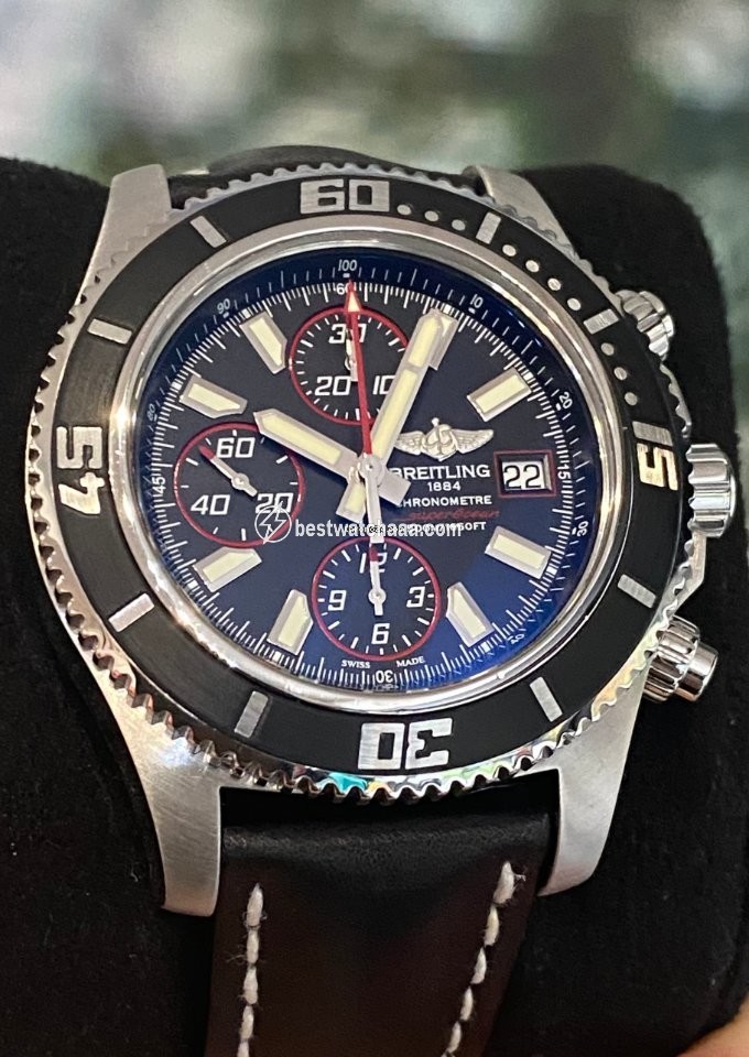 Breitling Superocean Chronograph II Mens watch Unisex Automatic Steel A1334102 BA81