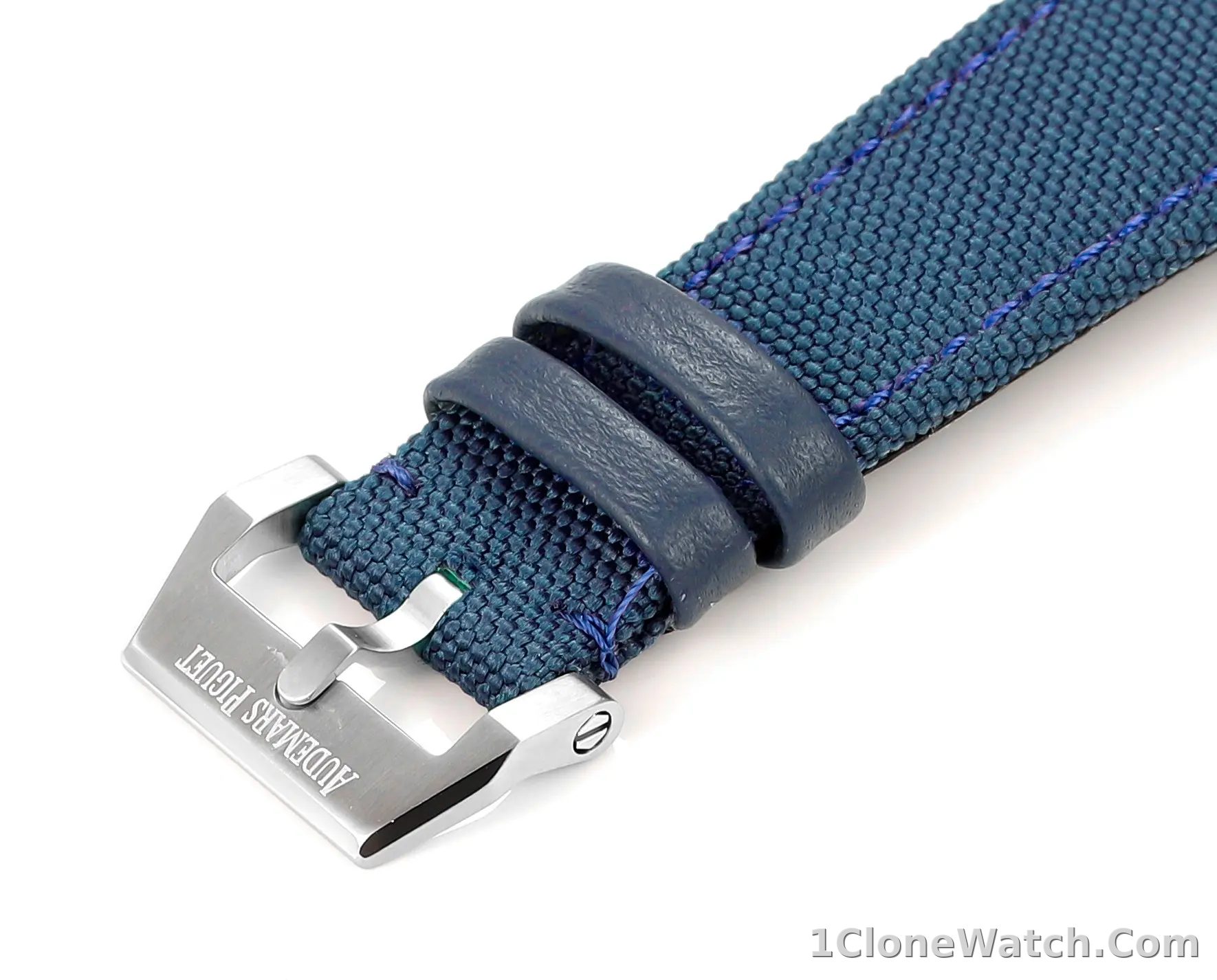 watch Audemars Piguete CODE 11.59 Automatic Watch   Night Blue Dial, Stainless Steel Case, Blue Fabric Strap, 41mm
