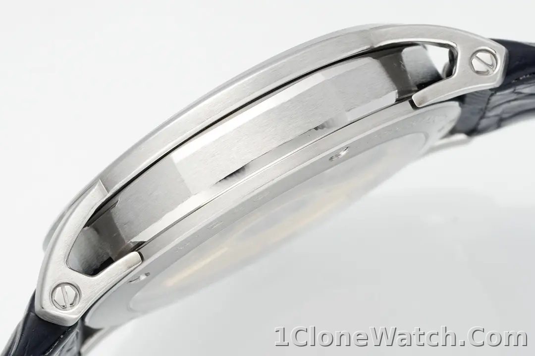 watch Audemars Piguet CODE 11.59 Blue Dial Three-Hand Automatic Watch   41mm Stainless Steel Case with Black Leather Strap