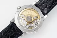 watch Audemars Piguet CODE 11.59 Blue Dial Three-Hand Automatic Watch   41mm Stainless Steel Case with Black Leather Strap - view 8