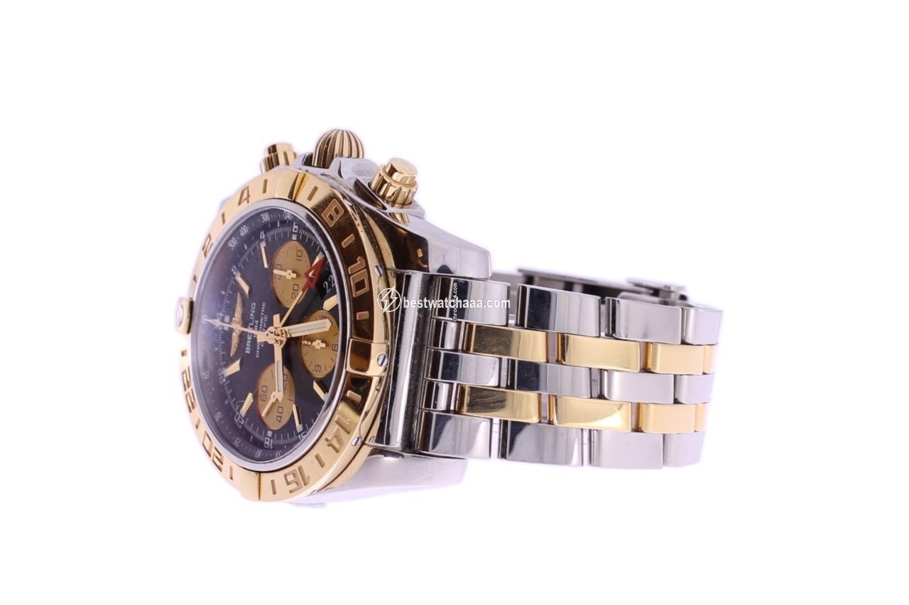 Breitling Chronomat 44 GMT Mens watch Unisex Automatic Gold Steel CB042012.BB86.375C - gallery