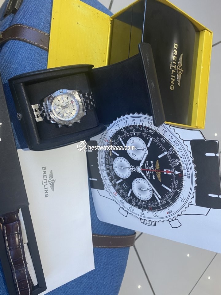 Breitling Chronomat 44 GMT Mens watch Unisex Automatic Steel AB042011 G745 - gallery