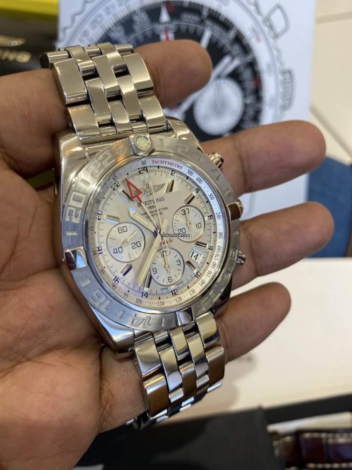 Breitling Chronomat 44 GMT Mens watch Unisex Automatic Steel AB042011 G745 - gallery