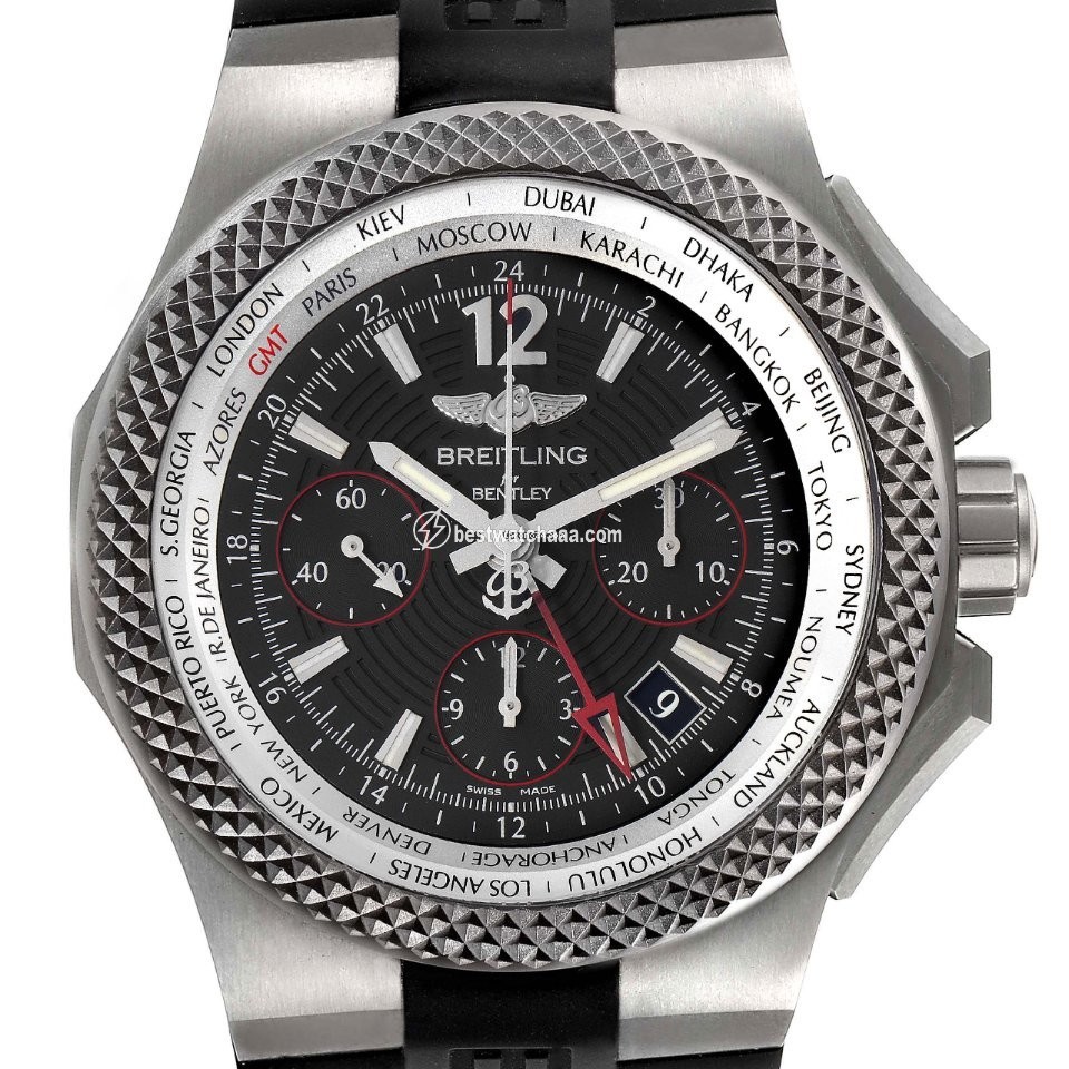 Breitling Bentley B04 GMT Mens watch Unisex Automatic Titanium EB0433 - gallery