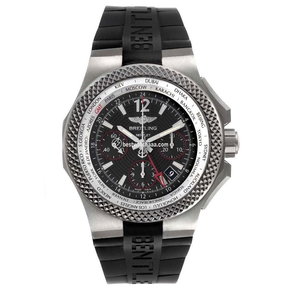 Breitling Bentley B04 GMT Mens watch Unisex Automatic Titanium EB0433 - gallery