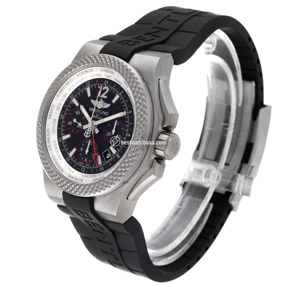 Breitling Bentley B04 GMT Mens watch Unisex Automatic Titanium EB0433 - gallery