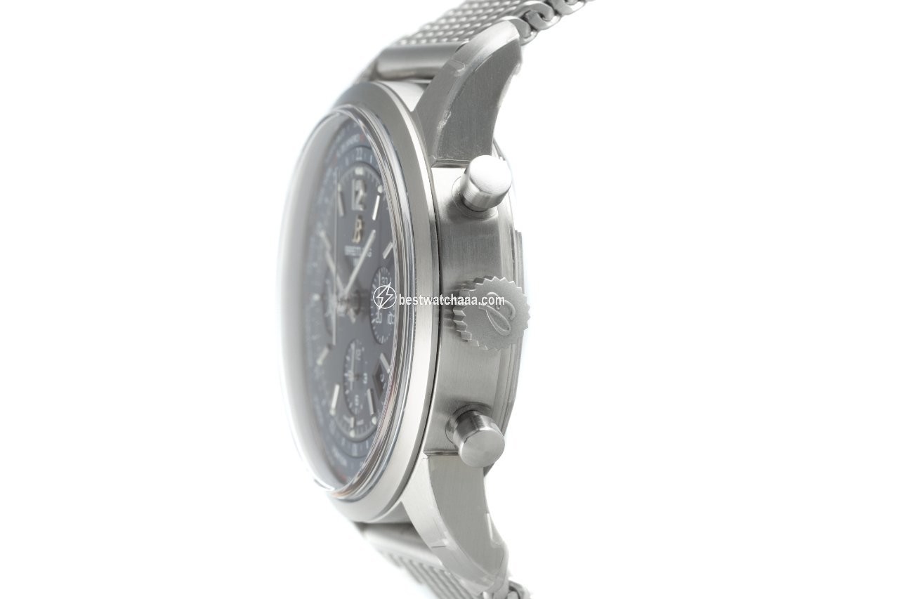 Breitling Transocean Chronograph Unitime Mens watch Unisex Automatic Steel AB0510 - gallery