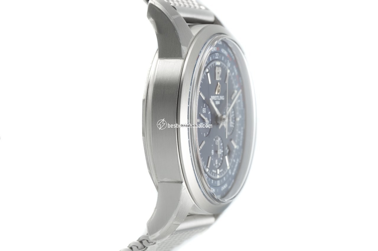 Breitling Transocean Chronograph Unitime Mens watch Unisex Automatic Steel AB0510 - gallery