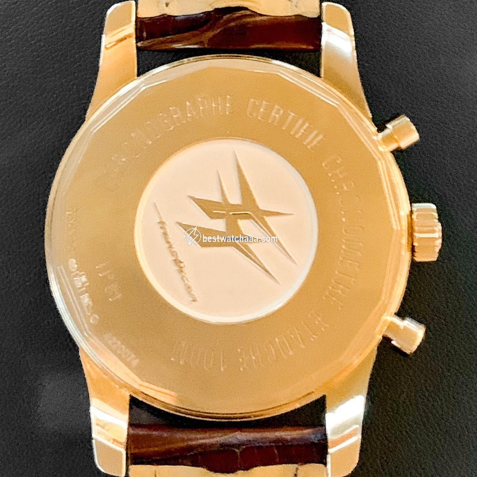 Breitling Transocean Chronograph Unitime Mens watch Unisex Automatic Rose gold RB0510U0-A733 - gallery