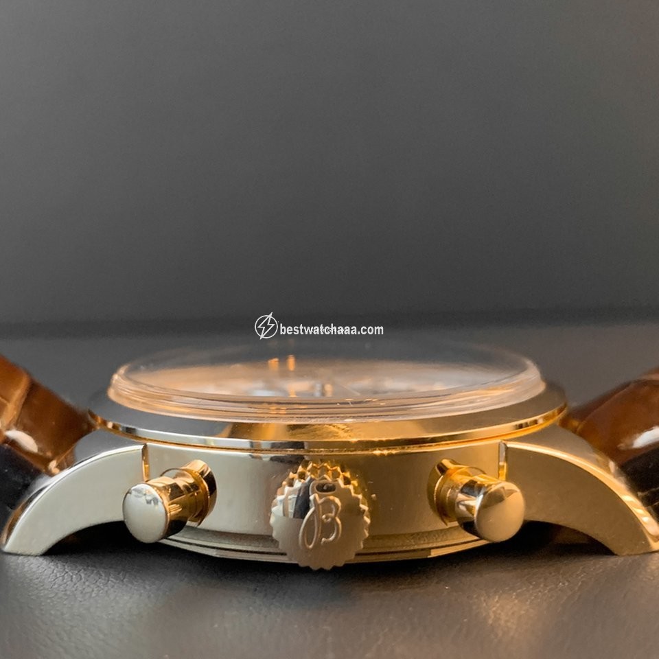 Breitling Transocean Chronograph Unitime Mens watch Unisex Automatic Rose gold RB0510U0-A733 - gallery