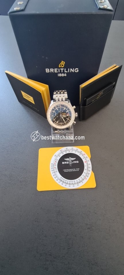 Breitling Navitimer World Mens watch Unisex Automatic Steel A2432212 B726 443A