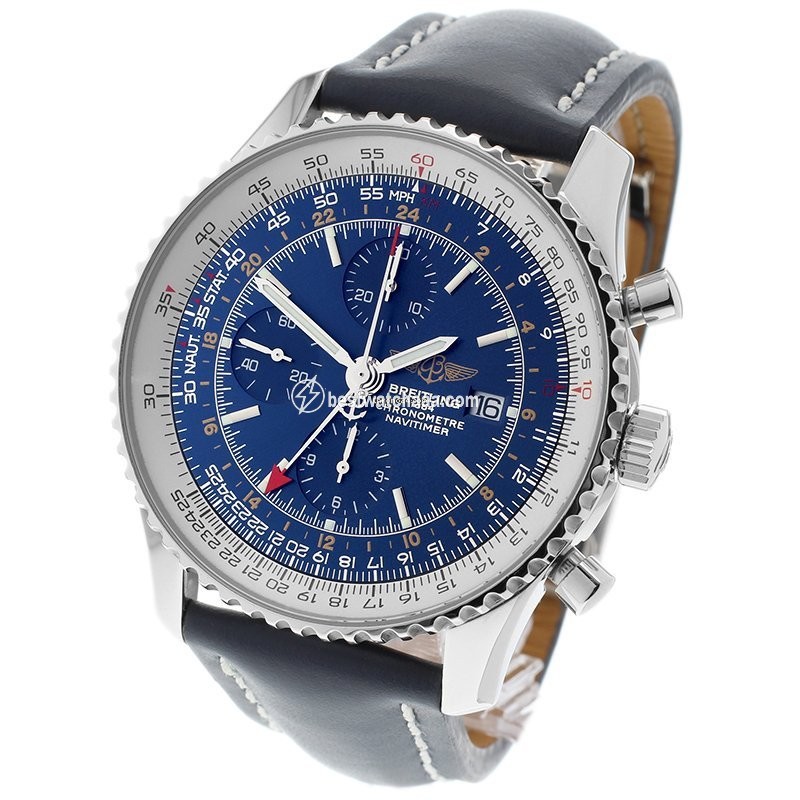 Breitling Navitimer World Mens watch Unisex Automatic Steel A2432212 B726
