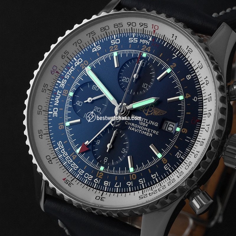 Breitling Navitimer World Mens watch Unisex Automatic Steel A2432212 B726 - gallery