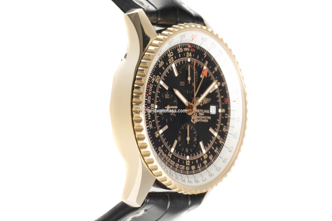 Breitling Navitimer World Mens watch Unisex Automatic Red gold H24322 - gallery