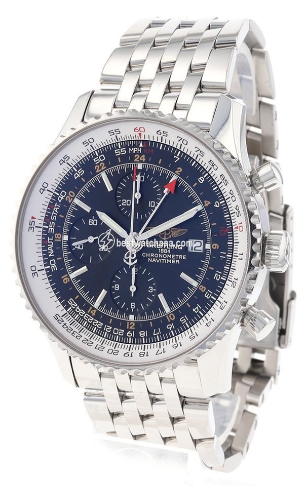 Breitling Navitimer World Mens watch Unisex Automatic Steel A2432212.B726.443A - gallery