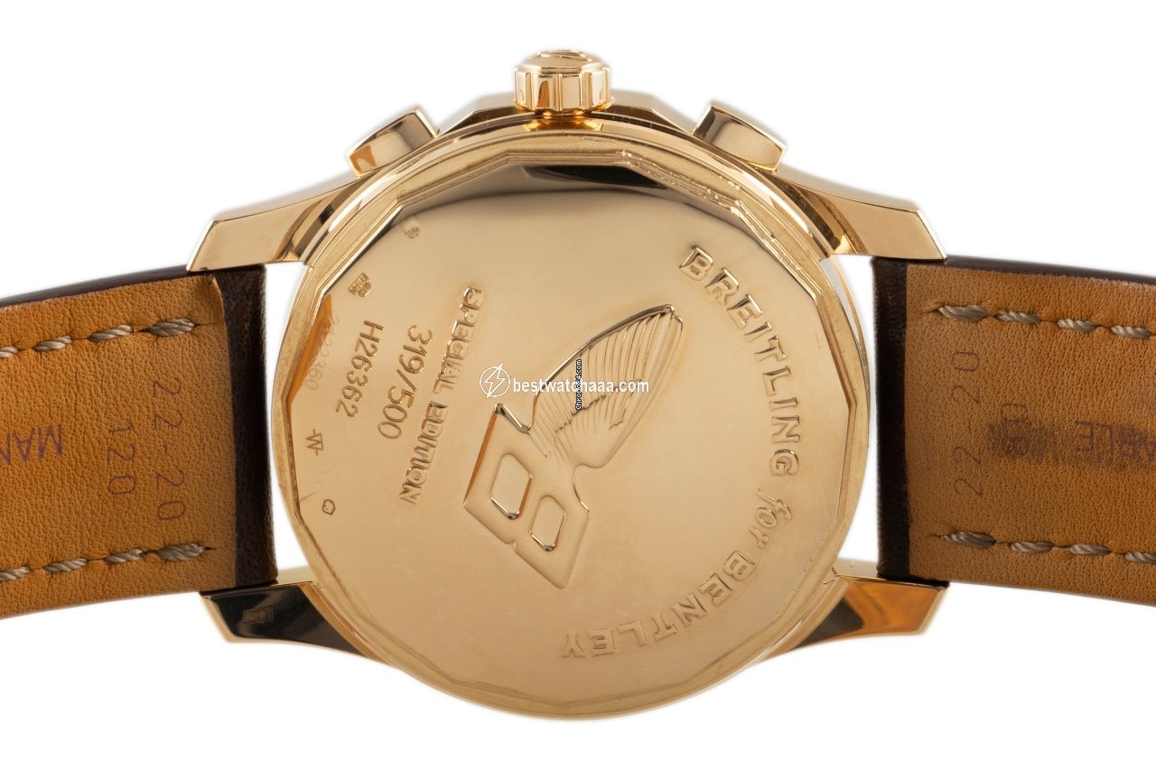 Breitling Bentley Mark VI Mens watch Unisex Automatic Red gold H26362 - gallery