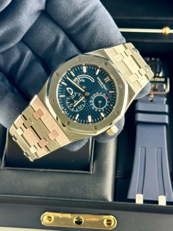 Audemars Piguet Royal Oak Dual Time Blue 26124ST.OO.D018CR.01 - gallery