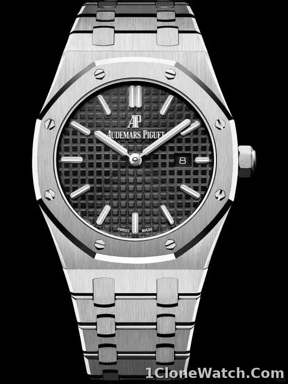 Audemars Piguet Royal Oak Quartz Black 67650ST.OO.1261ST.01