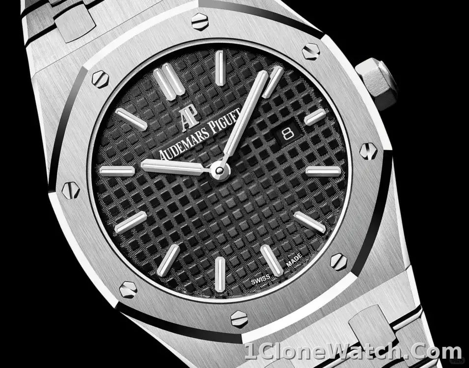 Audemars Piguet Royal Oak Quartz Black 67650ST.OO.1261ST.01