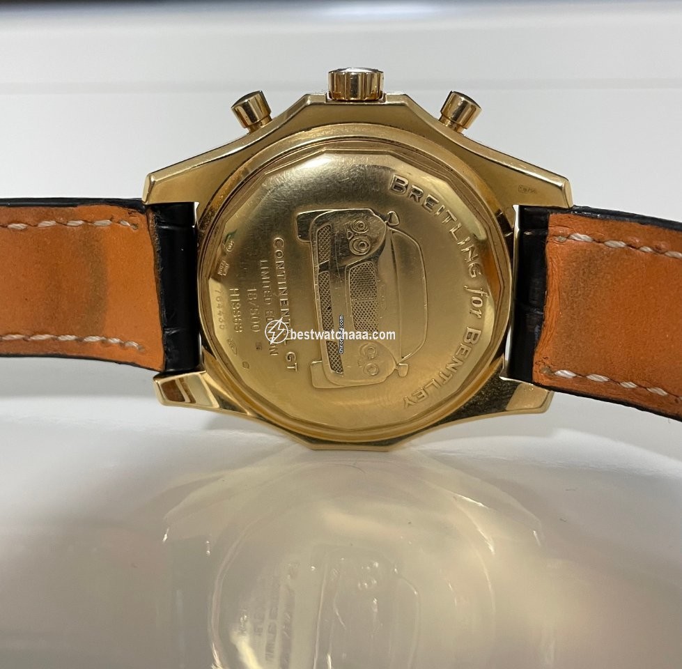 Breitling Bentley GT Mens watch Unisex Automatic Rose gold H13363 - gallery