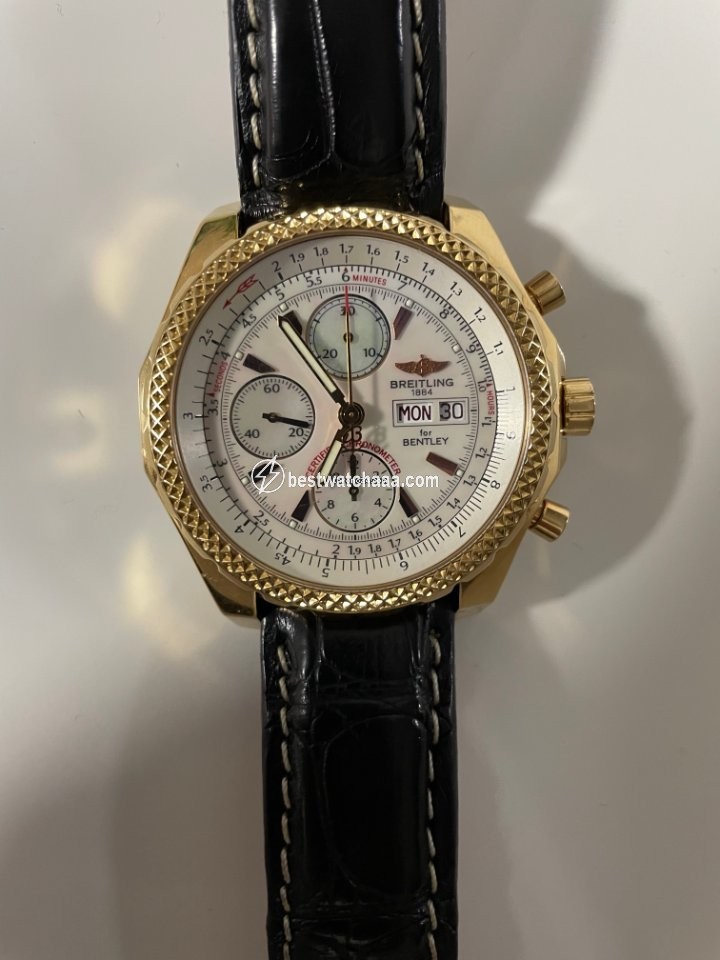 Breitling Bentley GT Mens watch Unisex Automatic Rose gold H13363 - gallery