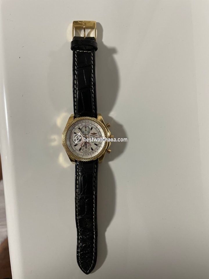 Breitling Bentley GT Mens watch Unisex Automatic Rose gold H13363 - gallery