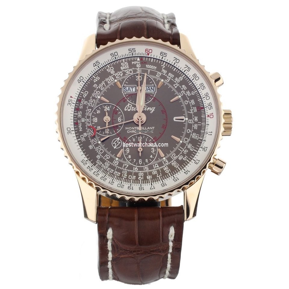 Breitling Montbrillant Datora Mens watch Unisex Automatic Rose gold R21330