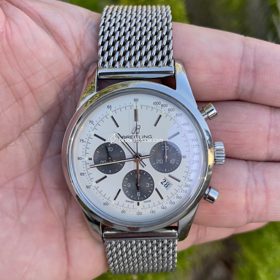 Breitling Transocean Chronograph Mens watch Unisex Automatic Steel AB015212.G724.154A - gallery