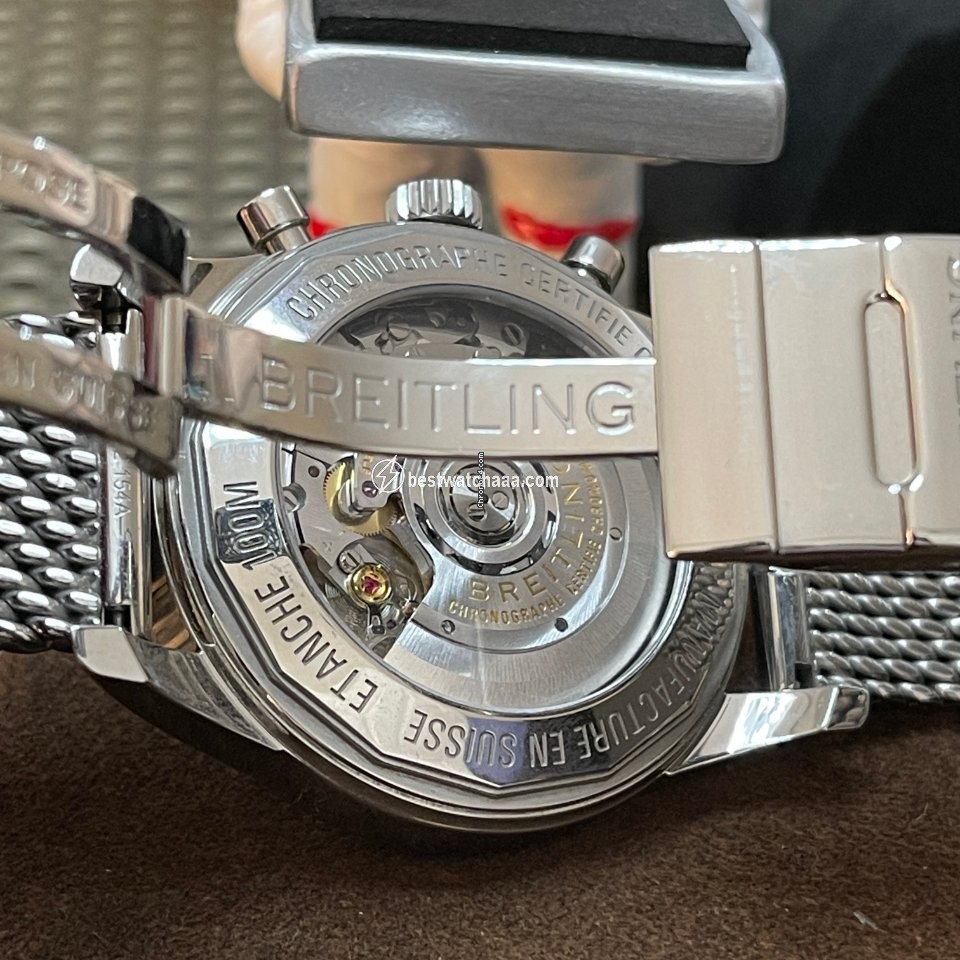 Breitling Transocean Chronograph Mens watch Unisex Automatic Steel AB015212.G724.154A - gallery