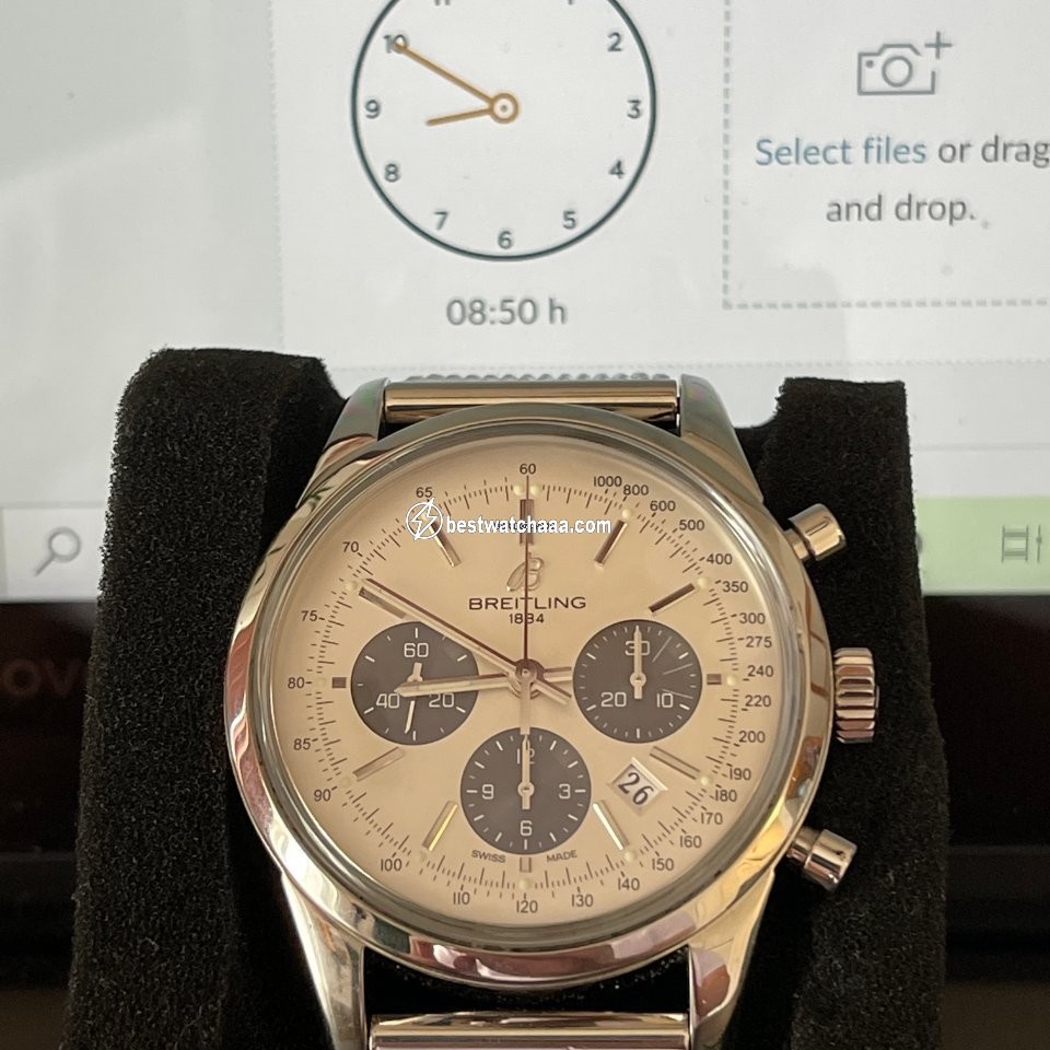 Breitling Transocean Chronograph Mens watch Unisex Automatic Steel AB015212.G724.154A - gallery