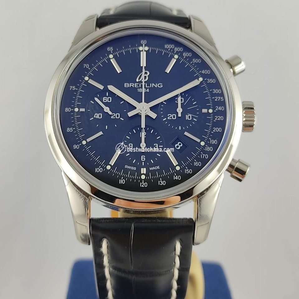 Breitling Transocean Chronograph Mens watch Unisex Automatic Steel AB015212 BA99 435X