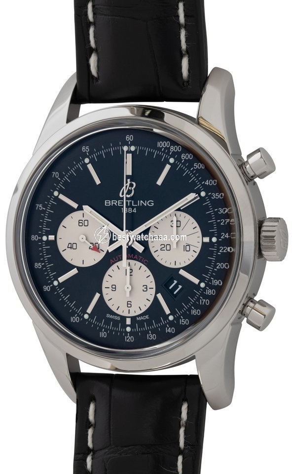 Breitling Transocean Chronograph Mens watch Unisex Automatic Steel AB015212 BF26