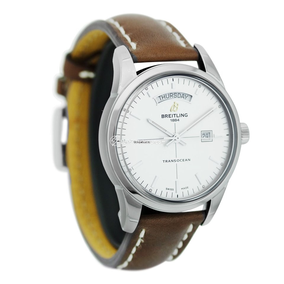 Breitling Transocean Day & Date Mens watch Unisex Automatic Steel A4531012.G751.437X.A20BA.1 - gallery