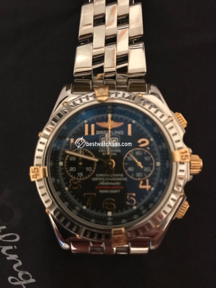 Breitling Crosswind Special Mens watch Unisex Automatic Gold Steel B44356 - gallery