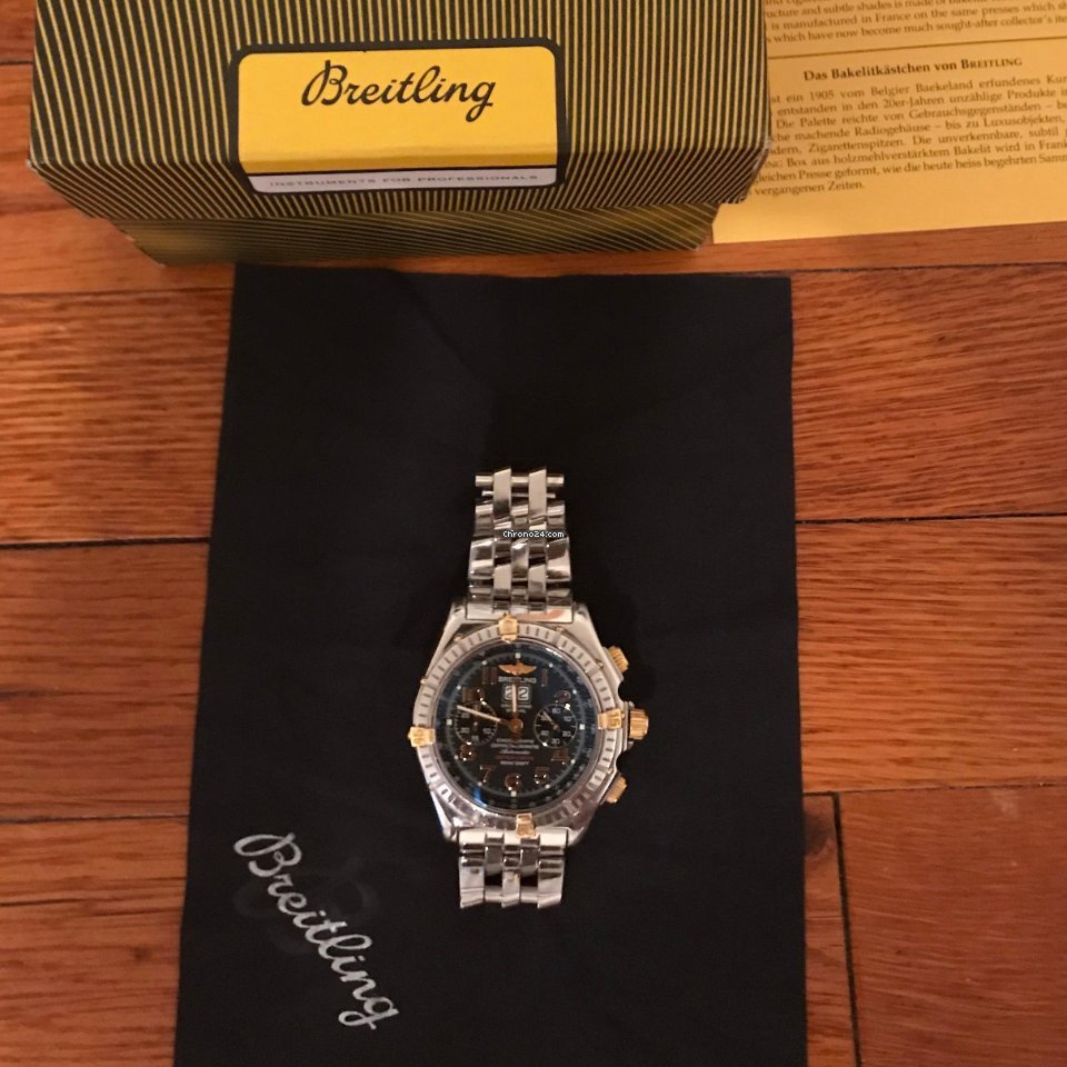 Breitling Crosswind Special Mens watch Unisex Automatic Gold Steel B44356 - gallery