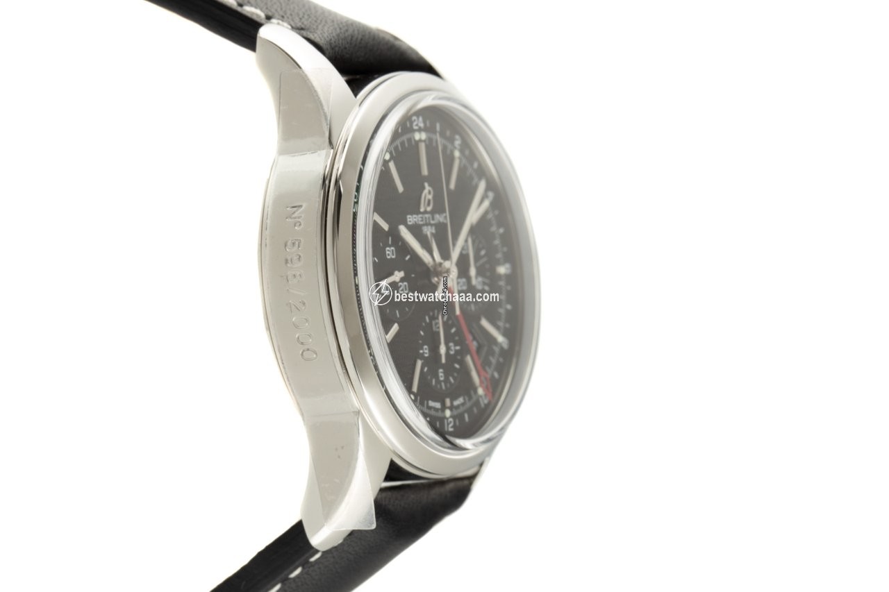 Breitling Transocean Chronograph GMT Mens watch Unisex Automatic Steel AB045112 BC67 - gallery