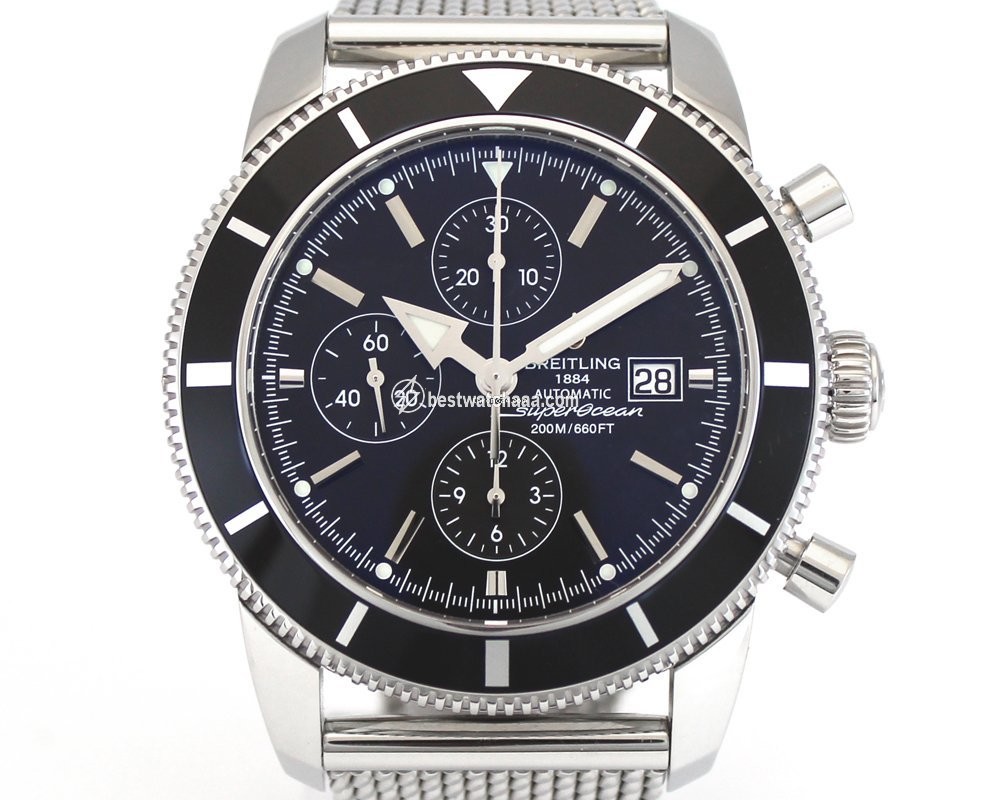 Breitling Superocean Heritage Chronograph Mens watch Unisex Automatic Steel A1332024 B908 152A - gallery