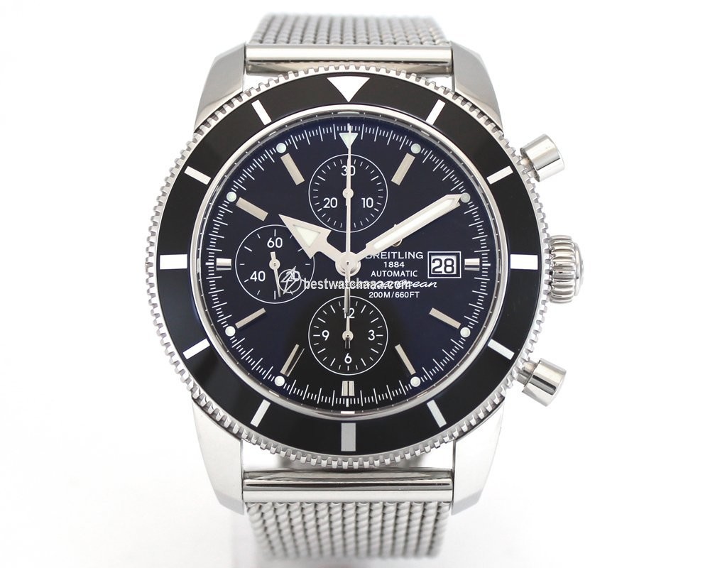 Breitling Superocean Heritage Chronograph Mens watch Unisex Automatic Steel A1332024 B908 152A - gallery
