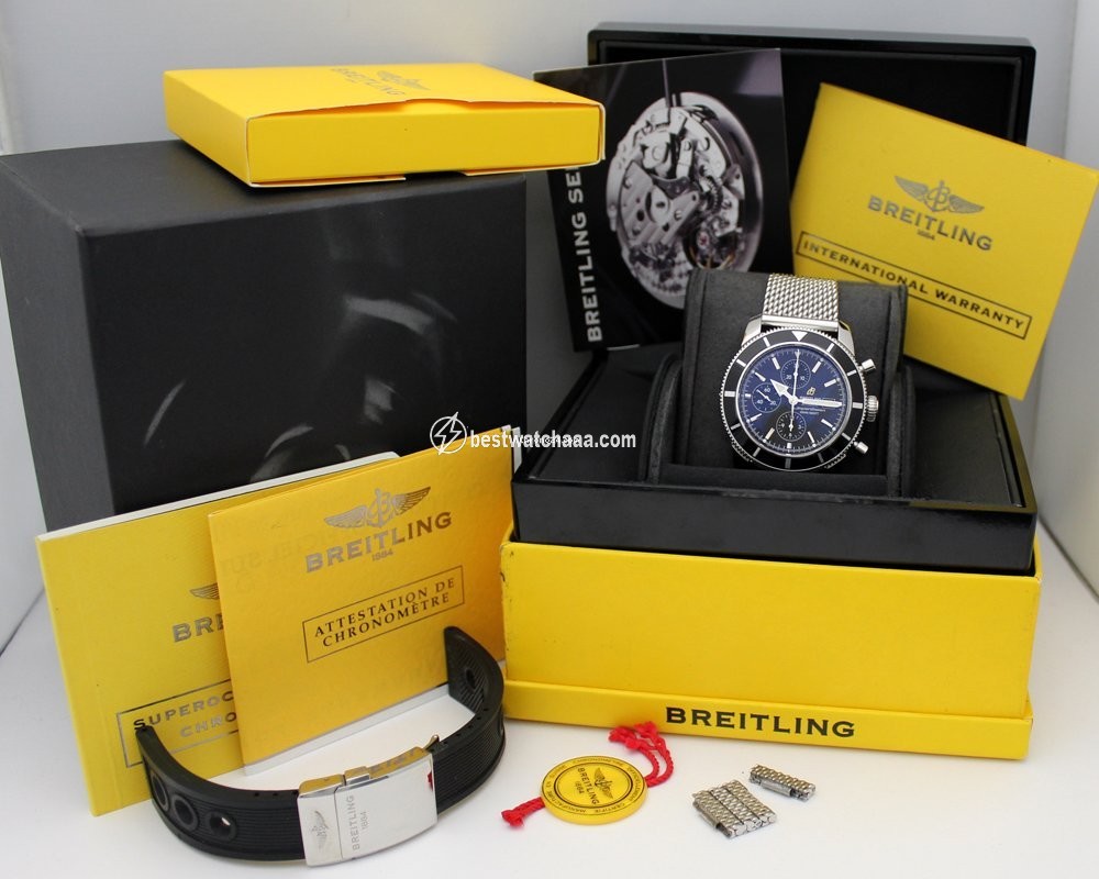 Breitling Superocean Heritage Chronograph Mens watch Unisex Automatic Steel A1332024 B908 152A - gallery