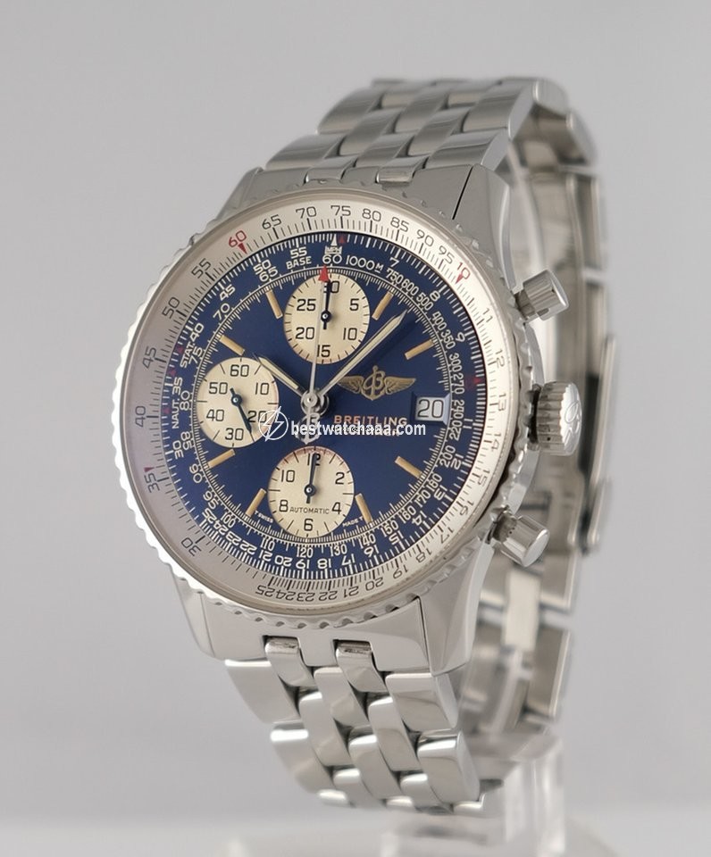 Breitling Old Navitimer Mens watch Unisex Automatic Gold Steel A 13022 - gallery