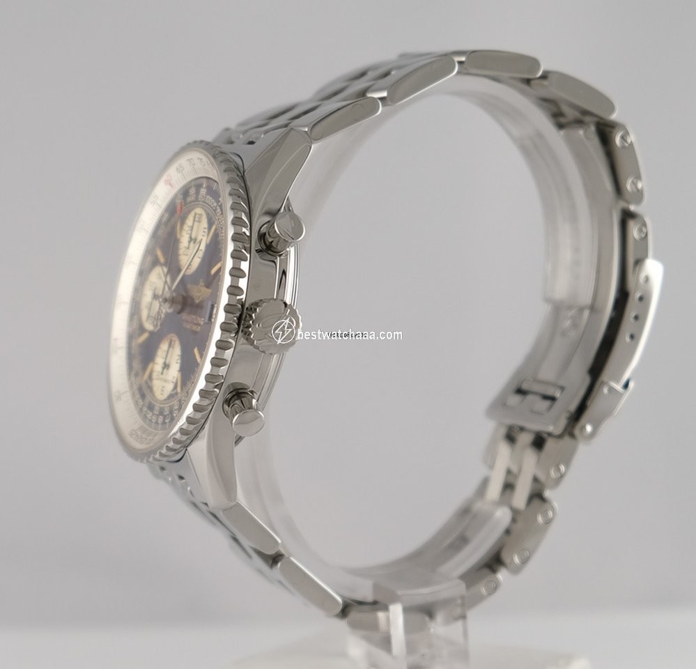 Breitling Old Navitimer Mens watch Unisex Automatic Gold Steel A 13022 - gallery
