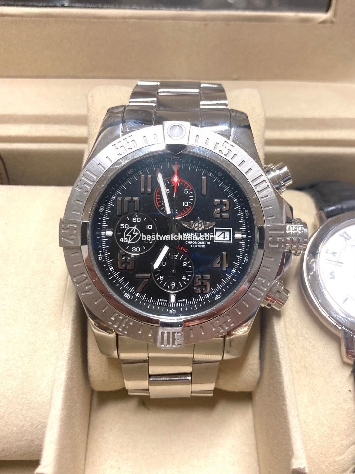 Breitling Super Avenger II Mens watch Unisex Automatic Steel A1337111 BC28 168A - gallery