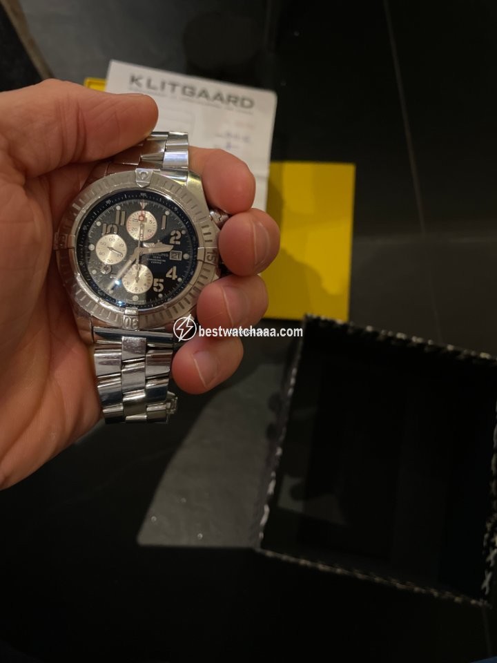 Breitling Super Avenger II Mens watch Unisex Automatic Steel A1337111 C871-168A