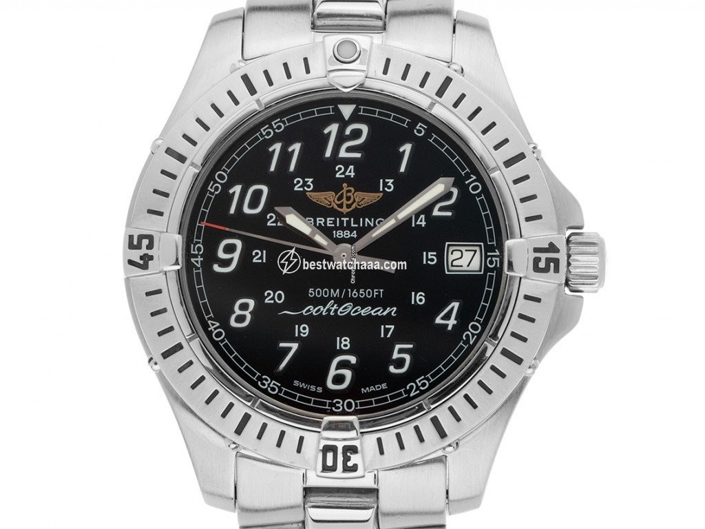 Breitling Colt Quartz Mens watch Unisex Quartz Steel A64050