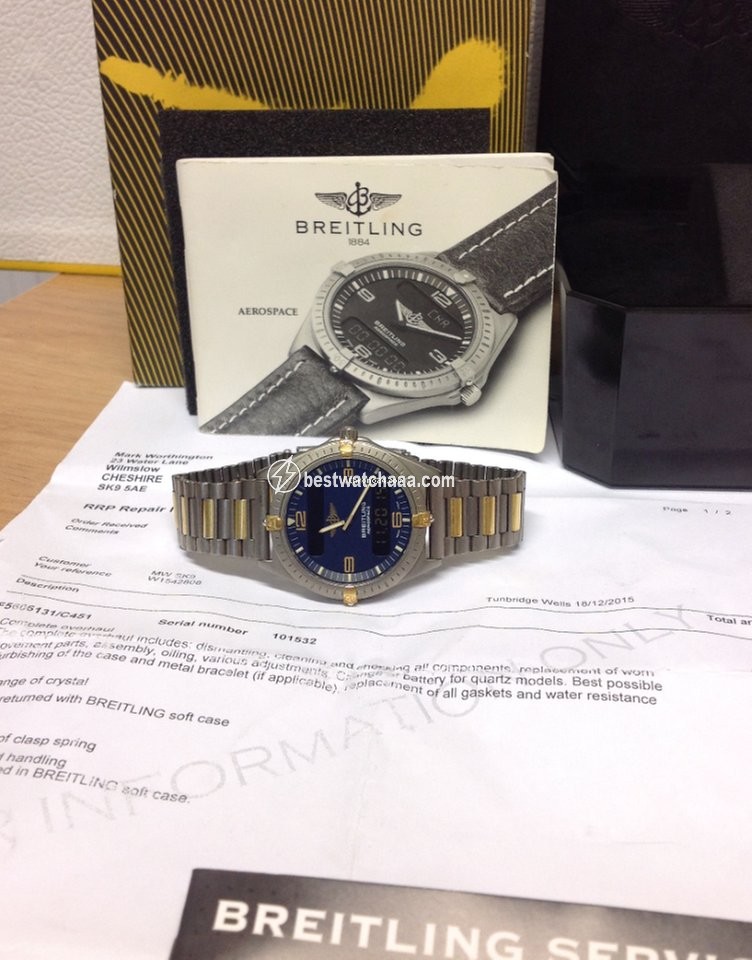 Breitling Aerospace Mens watch Unisex Quartz Titanium F56061 - gallery
