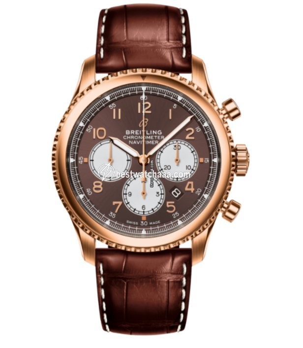 Breitling Navitimer 8 Mens watch Unisex Automatic Red gold RB0117131Q1P1